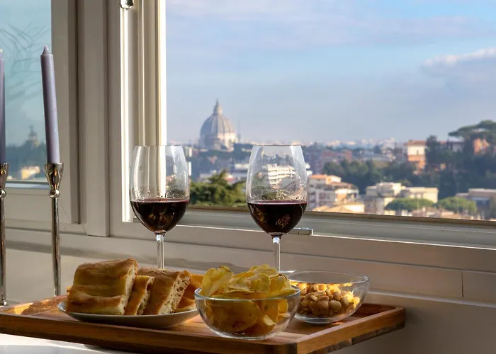 Attico Vista Magnifica Sul Vaticano Апартаменты Рим